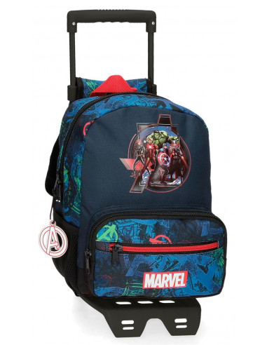 MOCHILA ADAP.28CM.C/CARRO MARVEL ON THE WARPATH